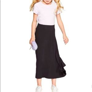 Girls’ Knit Maxi Skirt🖤